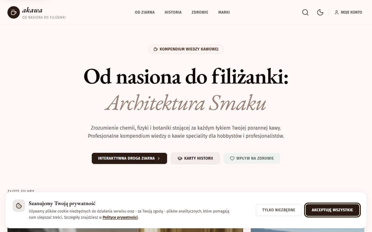 Screenshot of the Akawa project