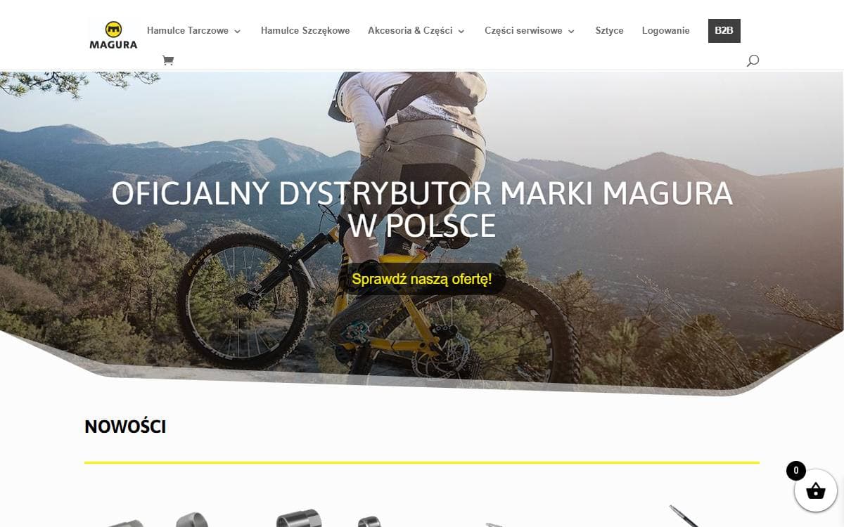 Screenshot of the Magura project